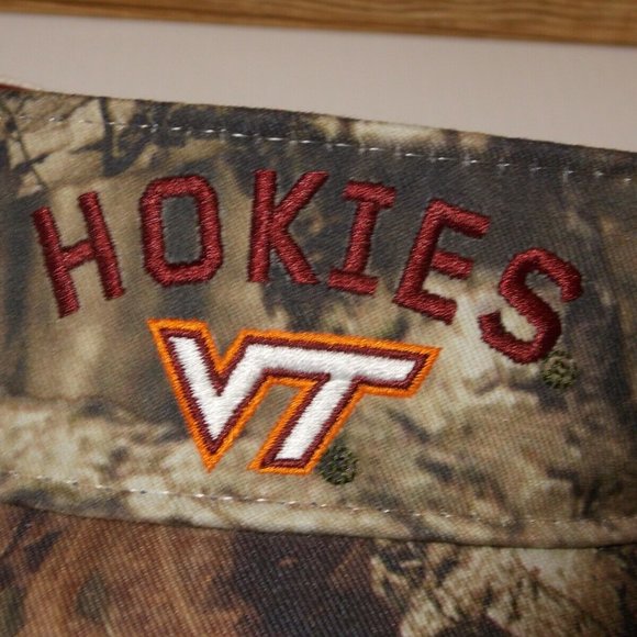 NWT NCAA Virginia Tech Hokies Logo Hat Cap Visor C - Picture 2 of 7